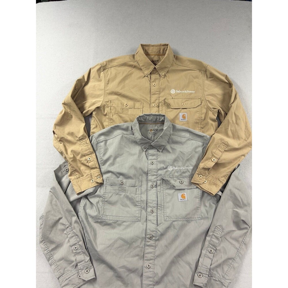 Carhartt Force Men’s Long Sleeve Relaxed Fit Medium Bundle 102418